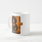 Tasse à café Famille Puzzle (Devant gauche)
