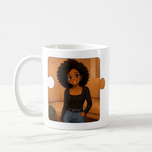 Tasse à café Famille Puzzle (Gauche)