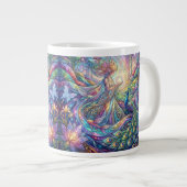 Tasse à café Fantastique Paon (Devant droit)