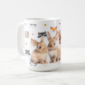 Tasse à café Faon de Lapins de Bois (Devant gauche)