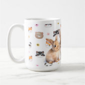 Tasse à café Faon de Lapins de Bois (Gauche)
