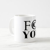 Tasse à café FCC YOU (Devant gauche)