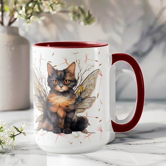 Tasse à café Fée aux chats 2