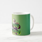 Tasse à café festive de luxe - Design moderne  (Devant droit)