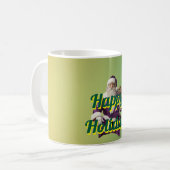 Tasse à café festive de luxe - Design moderne  (Devant gauche)