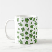 Tasse à café feuille de Monstera (Gauche)