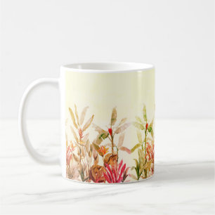 Tasse à café Feuilles de Banane Tropicales