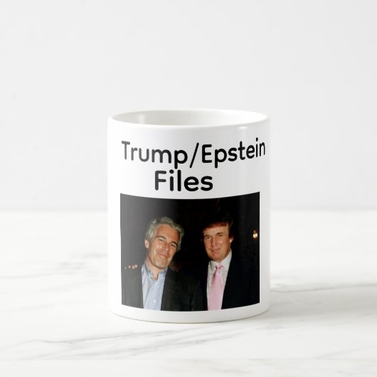 Tasse à café Fichiers Trump/Epstein (Centre)