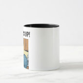 TASSE À CAFE FILLE À GROSSES FESSES À FOND ! (Centre)