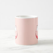 Tasse à café Fille Renard Chibi Rose Pastel (Centre)