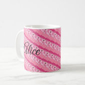 Tasse à café Flamant Rose Tropical (Devant gauche)
