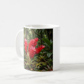 Tasse à café Fleur de gingembre botanique vibrante (Devant gauche)