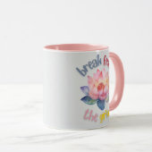 Tasse à café Fleur de Lotus (Devant droit)