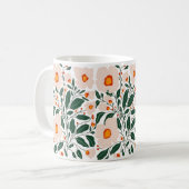 Tasse à café Fleur esthétique (Devant gauche)
