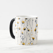 tasse à café fleur sauvage, tasse à café fleuri, b (Devant gauche)