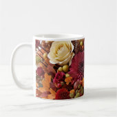 Tasse à café Fleurs d'Automne (Gauche)