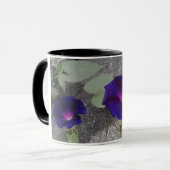 Tasse à café Fleurs Violettes (Devant gauche)