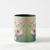Tasse à café florale (Centre)
