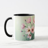 Tasse à café florale (Gauche)