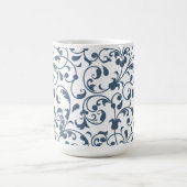 Tasse à café florale 15oz (Centre)