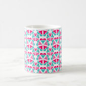 Tasse à café florale à deux tons (Centre)