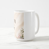 Tasse à café florale Bloom & Brew. (Devant droit)