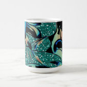 Tasse à café florale Brise d'été (Centre)