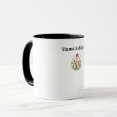 Tasse à café florale Mama in Bloom (Devant gauche)