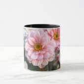 Tasse à café florale rose (Centre)