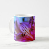 Tasse à café florale simple moderne (Devant gauche)