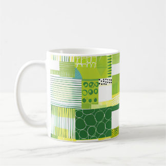 Tasse à café florale tropicale colorée – Flux vibr