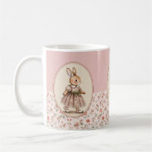 Tasse à café florale vintage (Gauche)