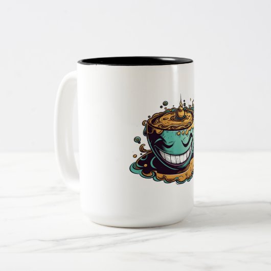 Tasse à café folle (Devant gauche)