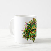 Tasse à café Forest Canopy Eye (Devant gauche)