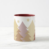 Tasse à café Forêts de Noël en Bois (Centre)