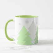 Tasse à café Forêts de Noël en Bois (Gauche)