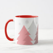 Tasse à café Forêts de Noël en Bois (Gauche)