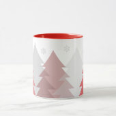 Tasse à café Forêts de Noël en Bois (Centre)
