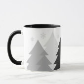 Tasse à café Forêts de Noël en Bois (Gauche)