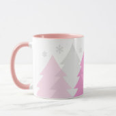 Tasse à café Forêts de Noël en Bois (Gauche)