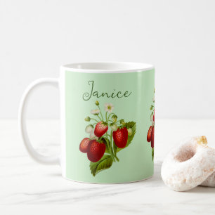 Tasse à café fraise