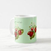 Tasse à café fraise (Devant gauche)