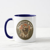 Tasse à café Frenchie Dad | Cadeau pour papa de bo (Gauche)