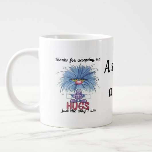 Tasse à café Fuzzy Hugs 20 oz (Gauche)