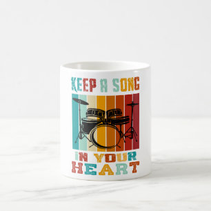 Tasse à café « Garder une chanson dans votre cœur