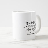 Tasse à café géante à deux côtés (Devant droit)