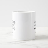 Tasse à café géante à deux côtés (Devant)