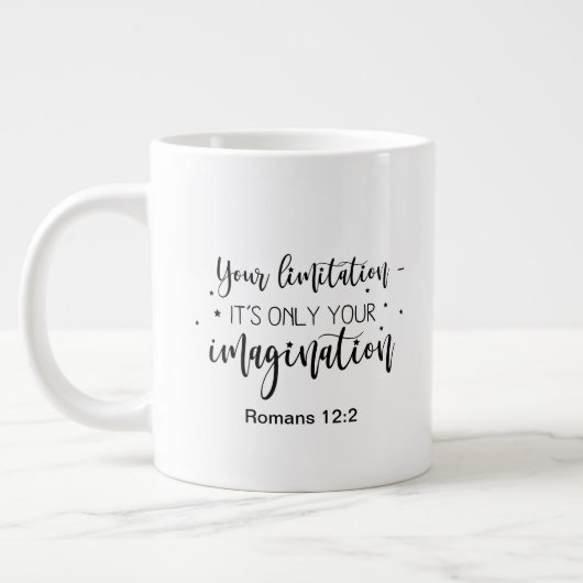 Tasse à café géante à deux côtés (Gauche)