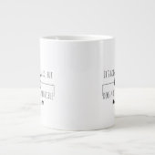 Tasse à café géante à deux côtés (Devant)
