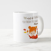 Tasse à café géante à deux côtés (Devant droit)